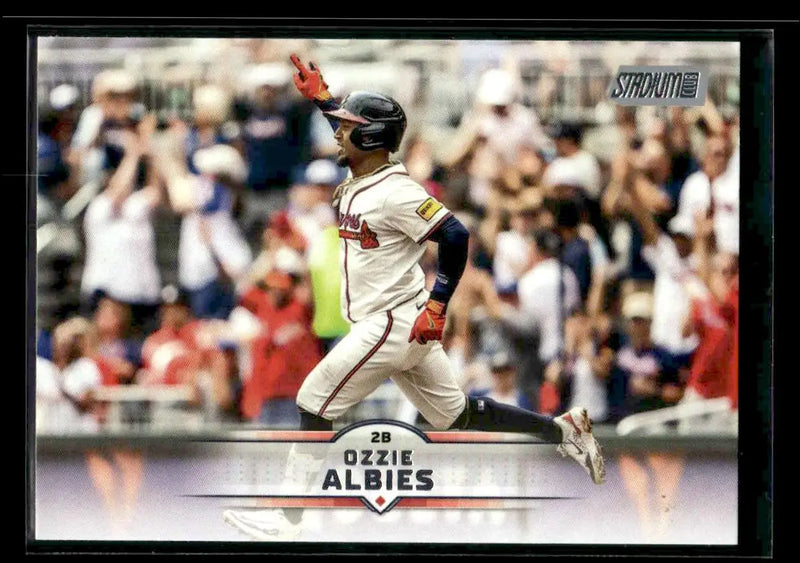 2025 Stadium Club Ozzie Albies #40 Atlanta Braves - Baseball Card Single