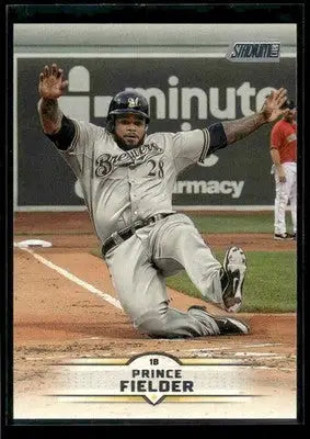 2025 Stadium Club Prince Fielder #161 Milwaukee Brewers - Baseball Card Single