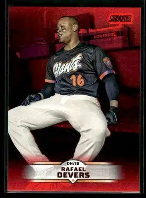 2025 Stadium Club Rafael Devers #7 Red Foil San Francisco Giants - Baseball Card Single