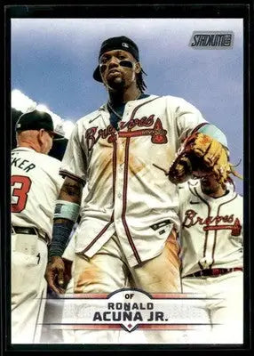2025 Stadium Club Ronald Acuña Jr. #4 Atlanta Braves