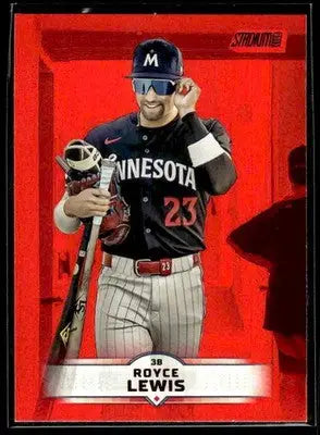 2025 Stadium Club Royce Lewis #113 Red Foil Minnesota Twins - Baseball Card Single