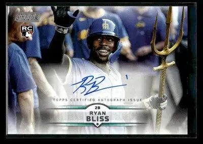 2025 Stadium Club Ryan Bliss #SCBA-RB Base Autographs AU Seattle Mariners - Baseball Card Single