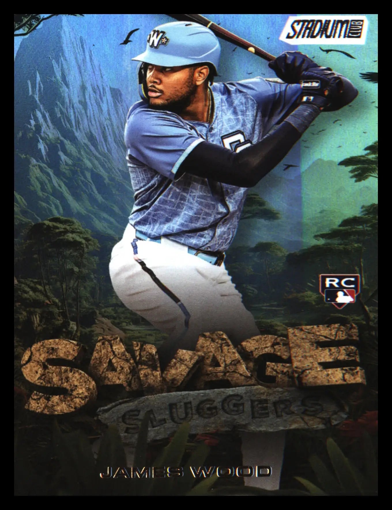 2025 Stadium Club Savage Sluggers #SS-20 James Wood - Baseball Card Single