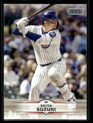2025 Stadium Club Seiya Suzuki #63 Chicago Cubs - Baseball Card Single