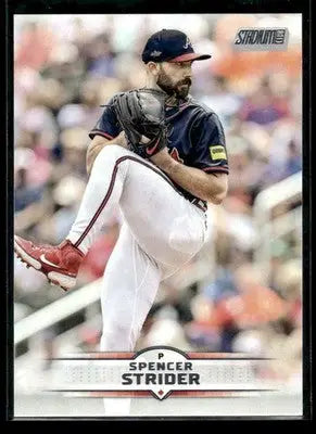 2025 Stadium Club Spencer Strider #90 Atlanta Braves - Baseball Card Single