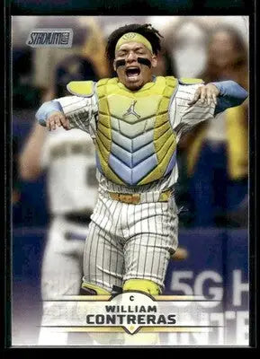 2025 Stadium Club William Contreras #150 Milwaukee Brewers - Baseball Card Single