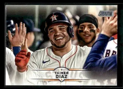 2025 Stadium Club Yainer Diaz #26 Houston Astros - Baseball Card Single
