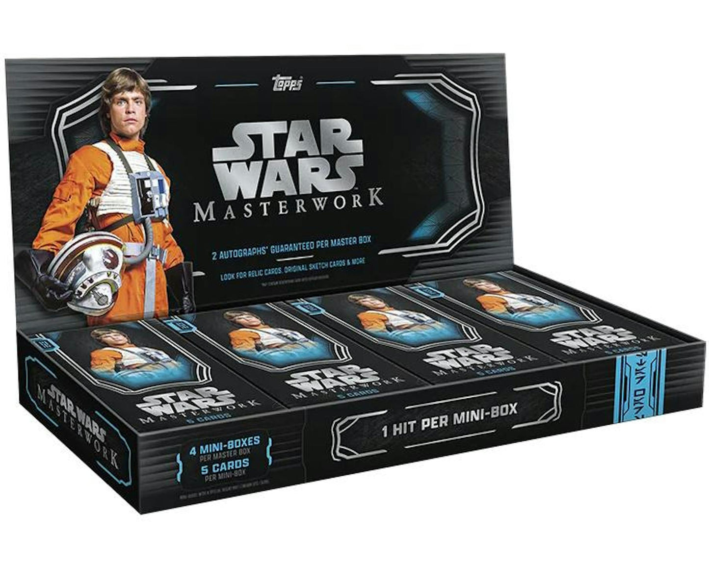 2025 Topps Star Wars Masterwork Hobby Box
Star Wars Masterwork sketch card
Harrison Ford autograph from Topps Star Wars Masterwork