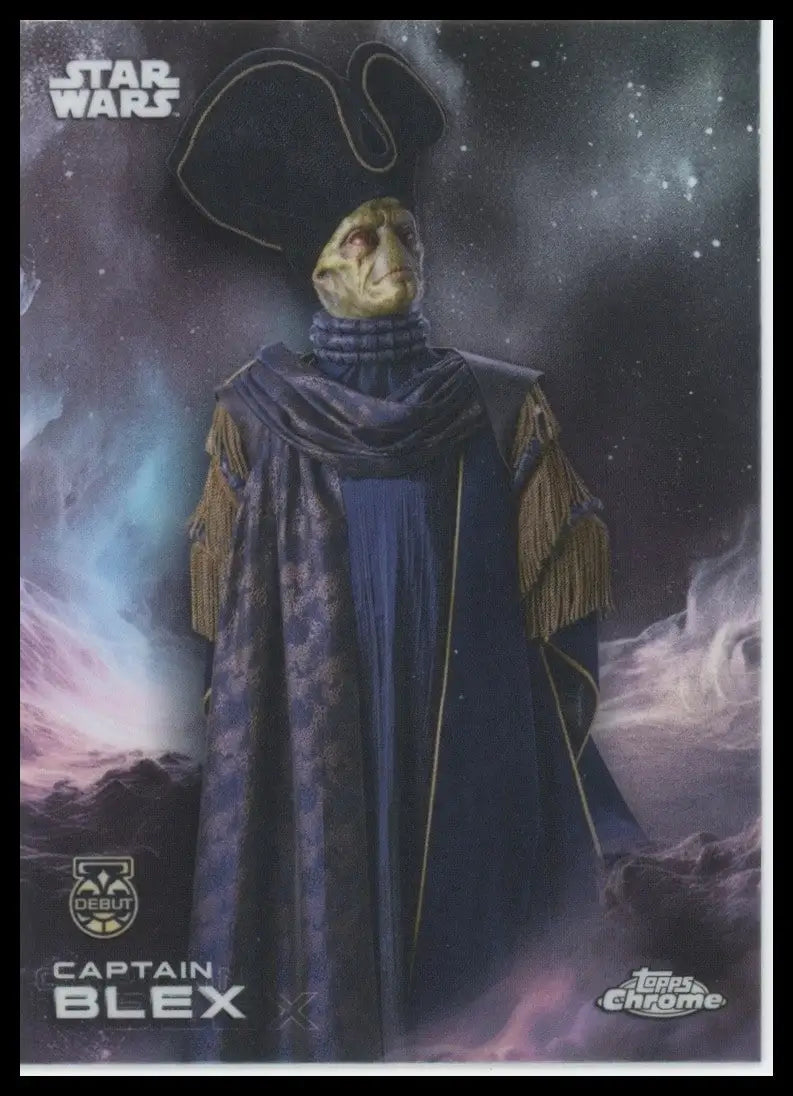 2025 Star Wars Topps Chrome Captain Blex Debut #15 The Acolyte