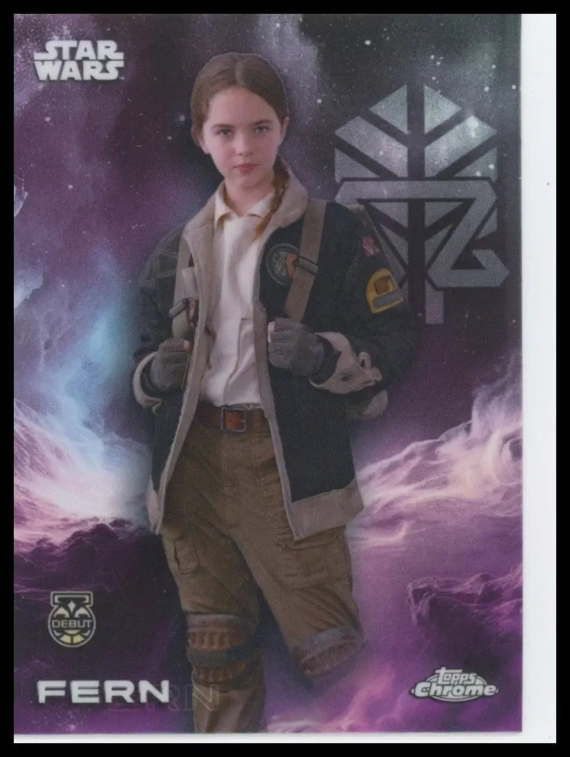 2025 Star Wars Topps Chrome Fern Debut #42 Skeleton Crew