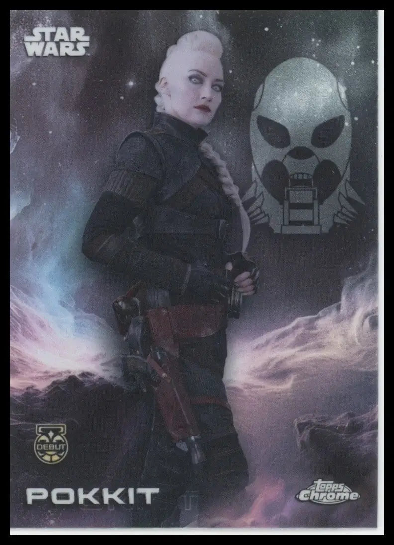 2025 Star Wars Topps Chrome Pokkit Debut #97 Skeleton Crew