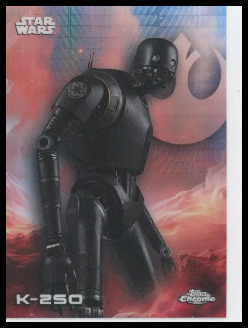 2025 Star Wars Topps Chrome Prism K-2SO #67 Andor