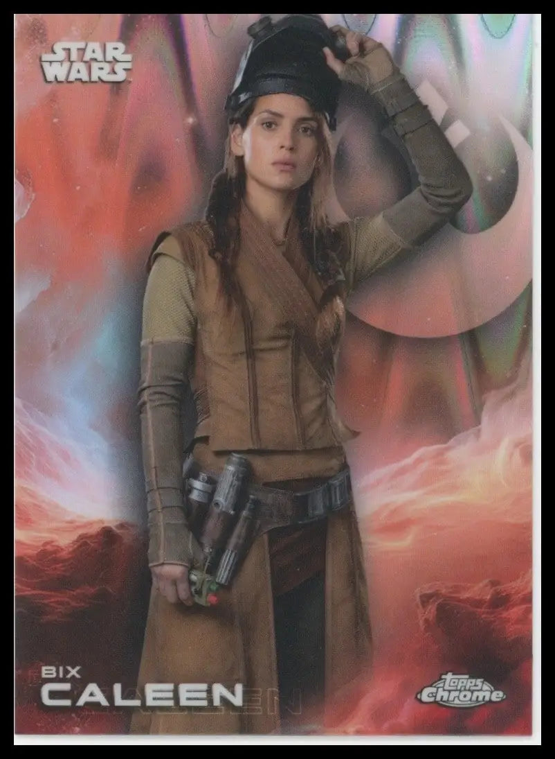 2025 Star Wars Topps Chrome Ray Wave Bix Caleen #9 Andor