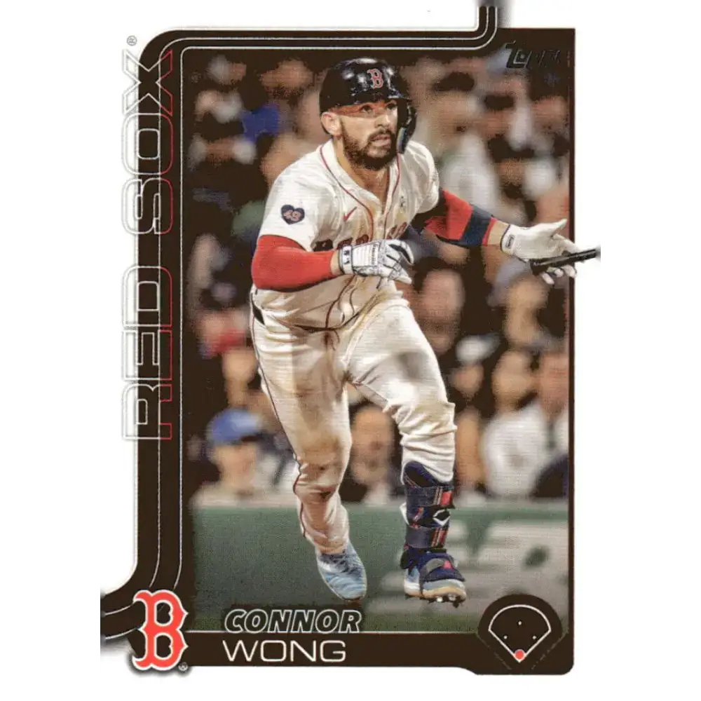 2025 Topps #10 Connor Wong NM-MT Boston Red Sox Baseball Card - Baseball Card Single