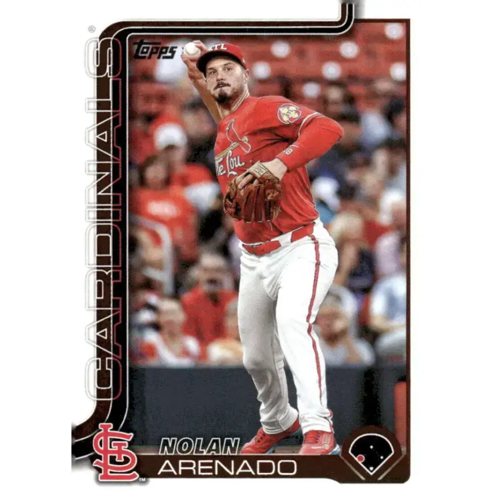 2025 Topps #101 Nolan Arenado NM-MT St Louis Cardinals Baseball Card - Baseball Card Single