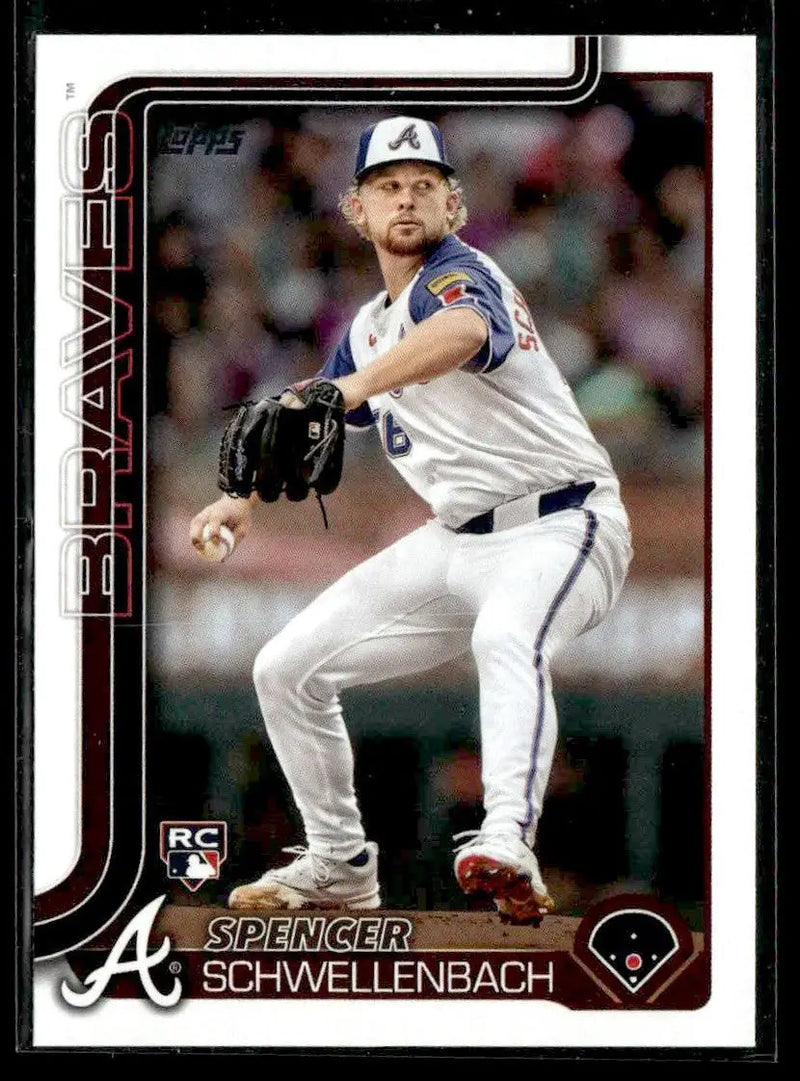 2025 Topps #103 Spencer Schwellenbach - Baseball Card Single