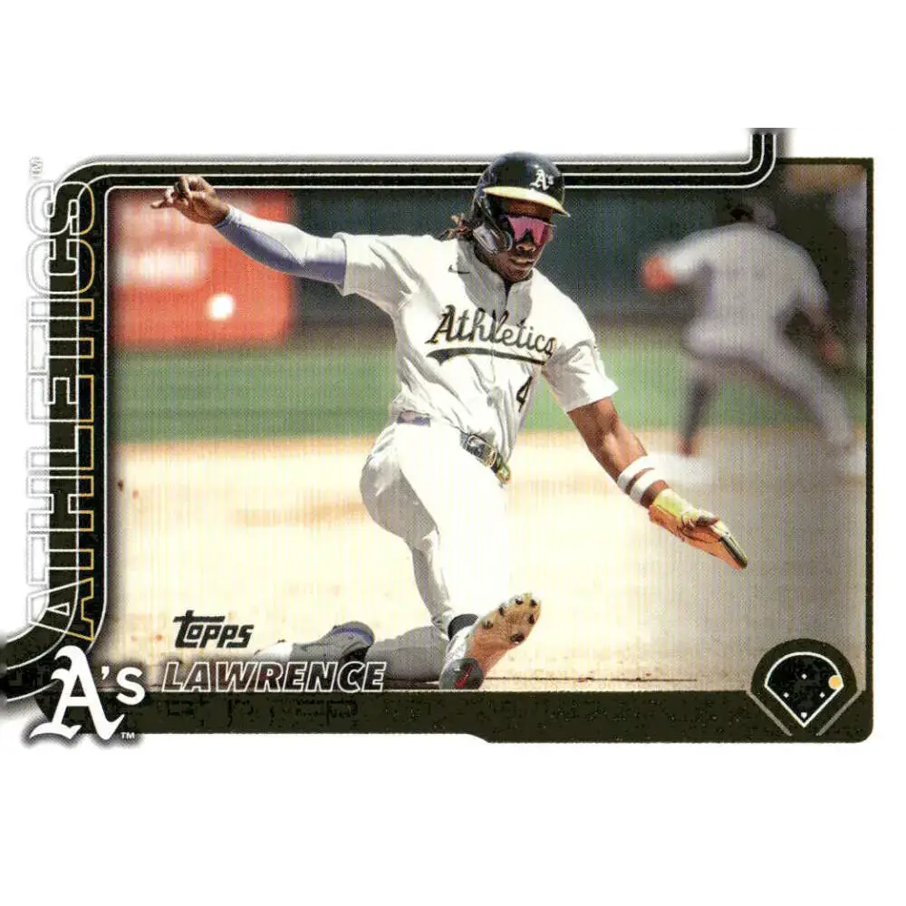 2025 Topps #106 Lawrence Butler NM-MT Oakland Athletics Baseball Card - Baseball Card Single