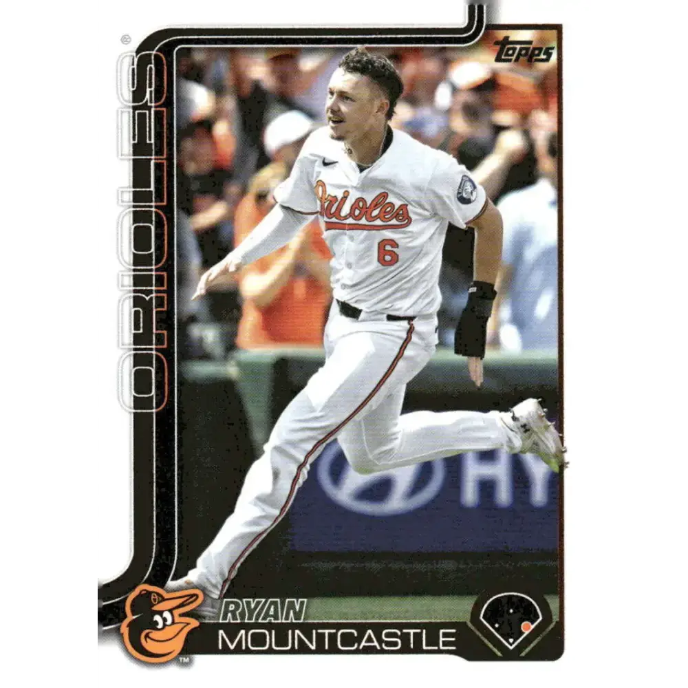 2025 Topps #107 Ryan Mountcastle NM-MT Baltimore Orioles Baseball Card - Baseball Card Single