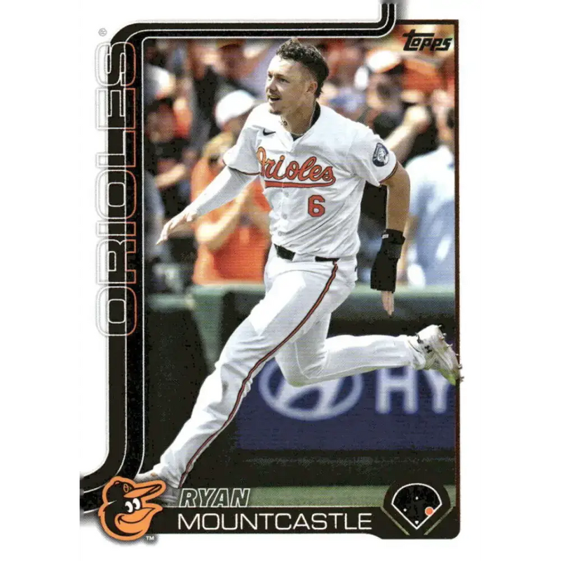 2025 Topps #107 Ryan Mountcastle NM-MT Baltimore Orioles Baseball Card - Baseball Card Single