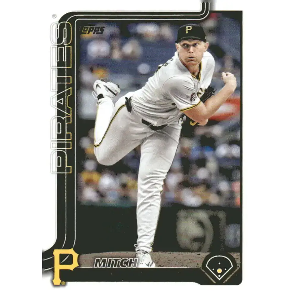 2025 Topps #108 Mitch Keller NM-MT Pittsburgh Pirates Baseball Card - Baseball Card Single