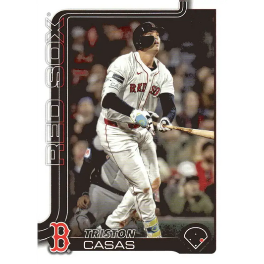 2025 Topps #11 Triston Casas NM-MT Boston Red Sox Baseball Card - Baseball Card Single