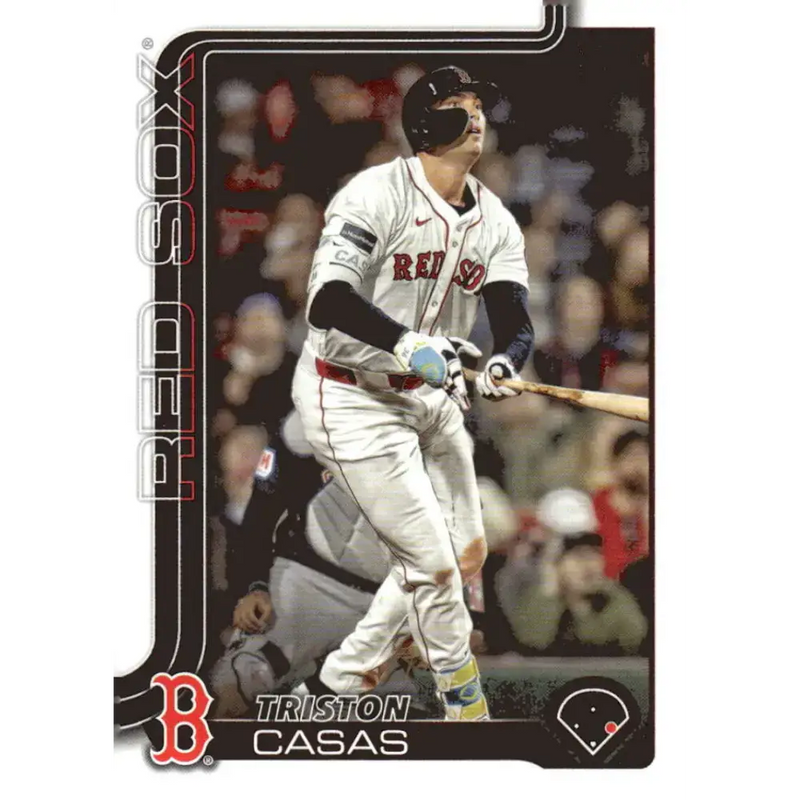 2025 Topps #11 Triston Casas NM-MT Boston Red Sox Baseball Card - Baseball Card Single