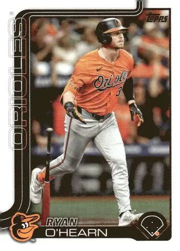 Original gloss baseball card of Ryan O’Hearn NM-MT Orioles from 2025 Topps #114
