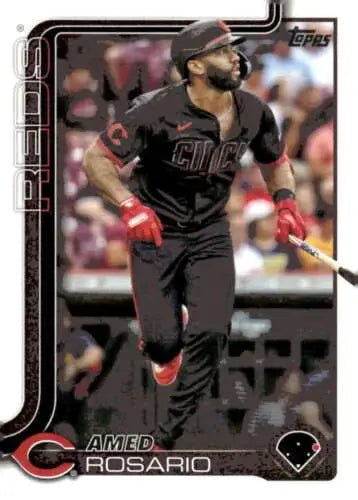 Amed Rosario baseball card with original gloss from 2025 Topps #116 NM-MT