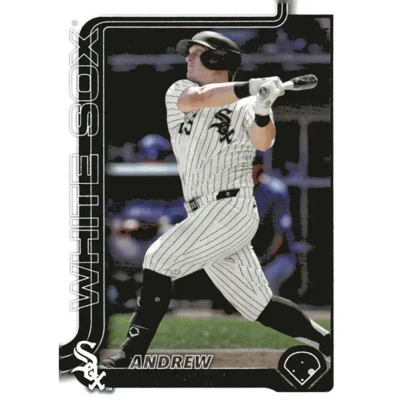 2025 Topps #121 Andrew Vaughn NM-MT Chicago White Sox Baseball Card - Baseball Card Single