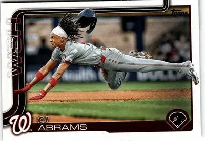 2025 Topps #122 CJ Abrams - Baseball Card Single