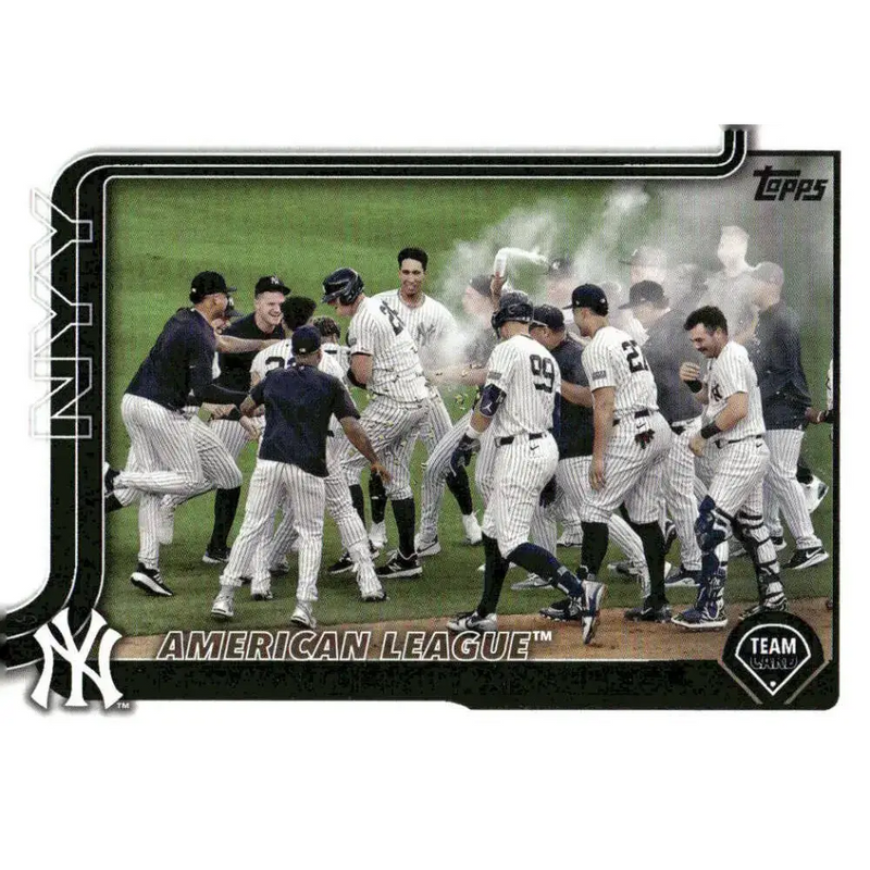 2025 Topps #123 New York Yankees NM-MT New York Yankees Baseball Card - Baseball Card Single