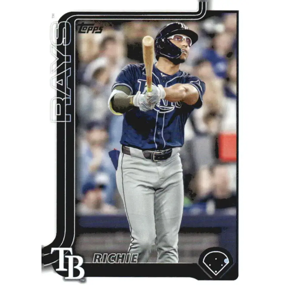 2025 Topps #124 Richie Palacios NM-MT Tampa Bay Rays Baseball Card - Baseball Card Single