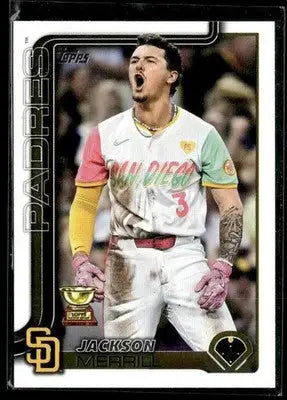 2025 Topps #125 Jackson Merrill - Baseball Card Single