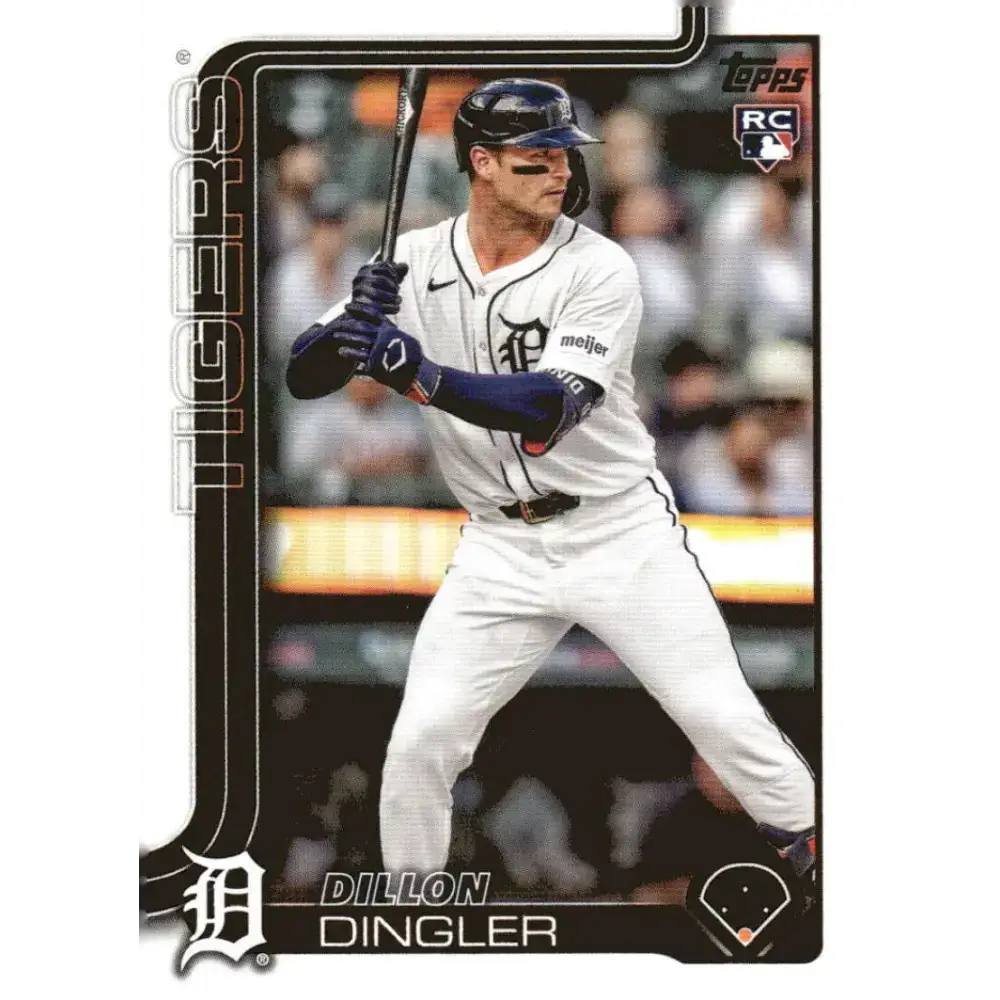 2025 Topps #126 Dillon Dingler NM-MT RC Rookie Detroit Tigers Baseball Card - Baseball Card Single