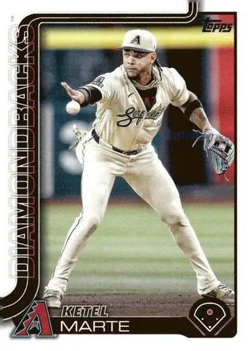 2025 Topps #128 Ketel Marte NM-MT Diamondbacks - Baseball Card Single