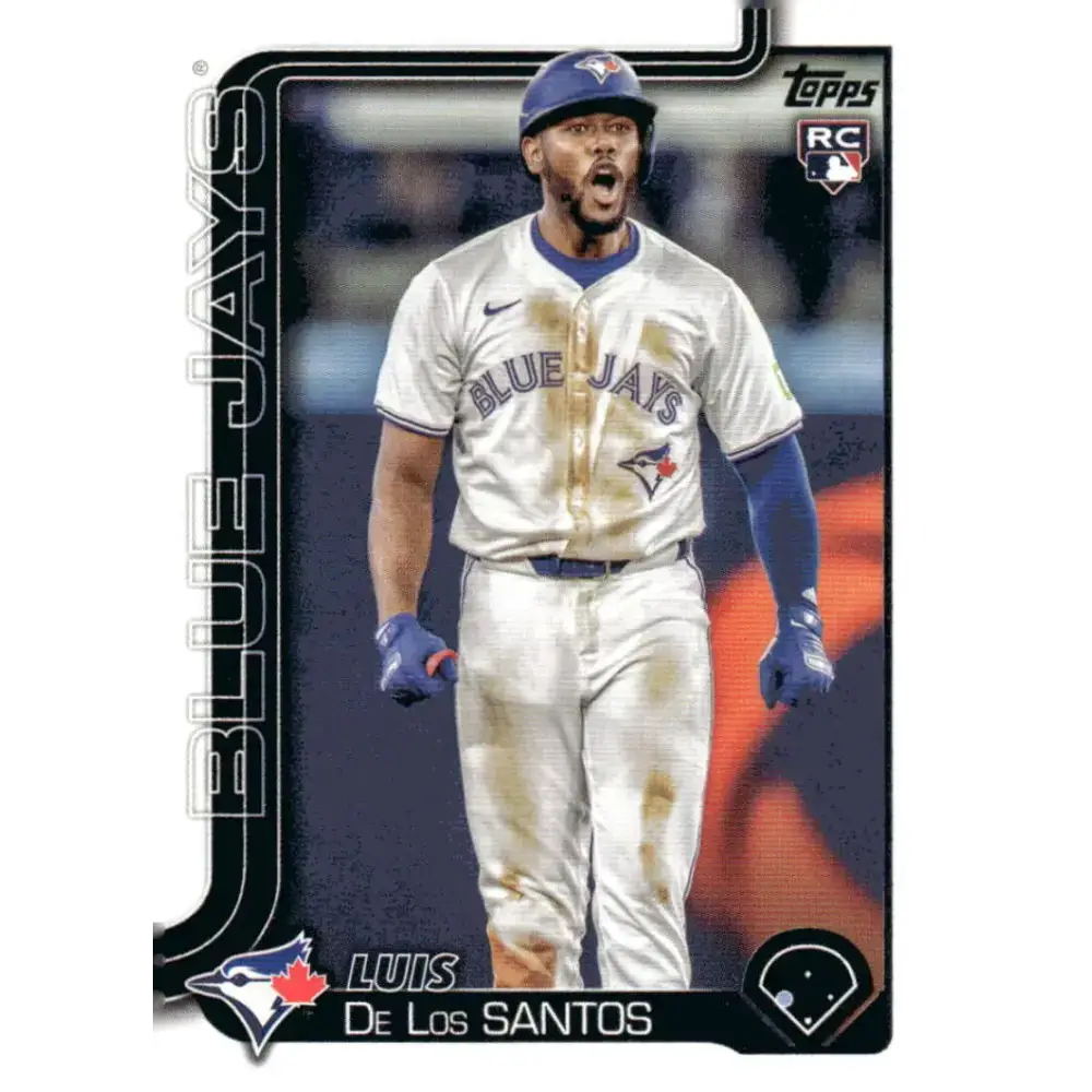 2025 Topps #13 Luis De Los Santos NM-MT RC Rookie Toronto Blue Jays Baseball Card - Baseball Card Single