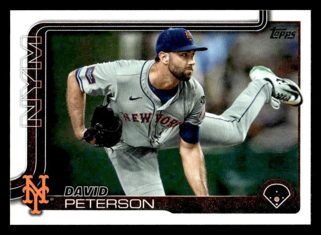 2025 Topps #131 David Peterson - Baseball Card Single