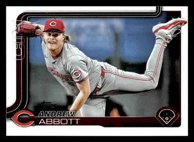 2025 Topps #140 Andrew Abbott - Baseball Card Single