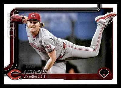 2025 Topps #140 Andrew Abbott - Baseball Card Single