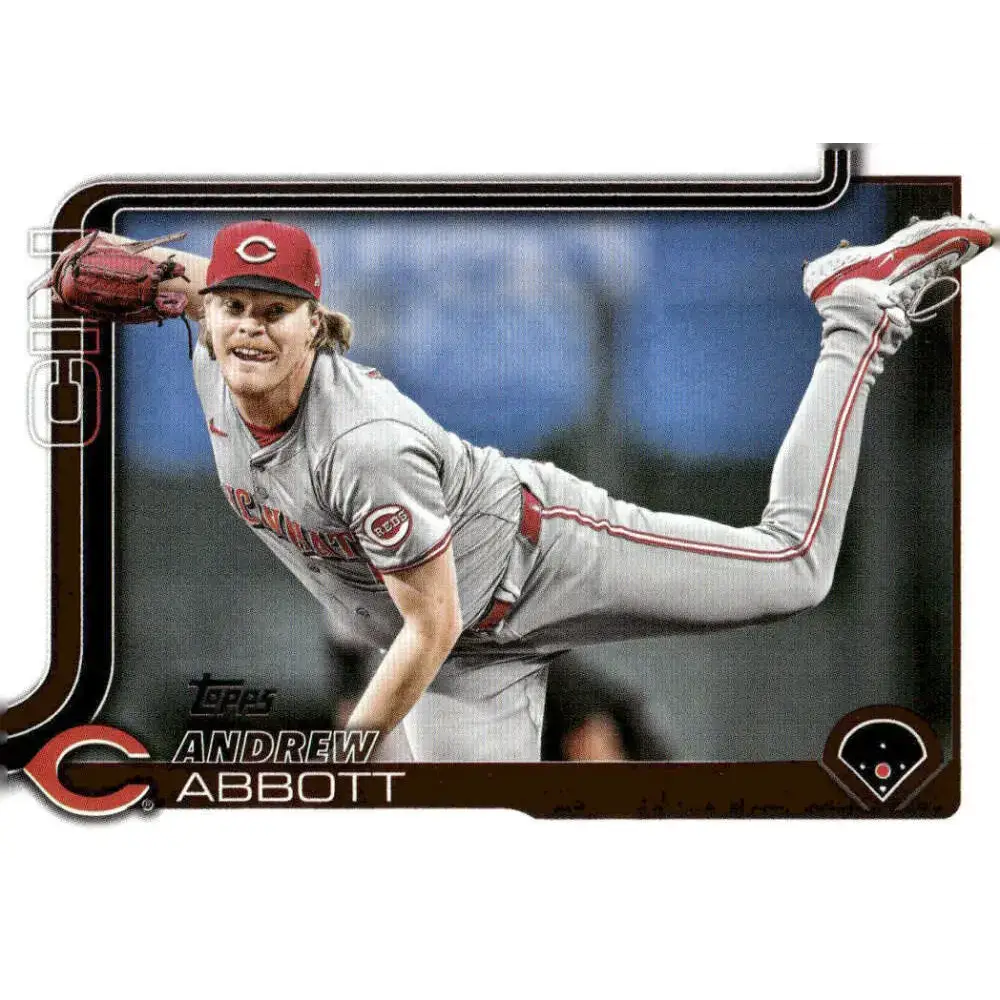 2025 Topps #140 Andrew Abbott NM-MT Cincinnati Reds Baseball Card - Baseball Card Single