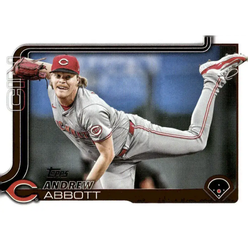 2025 Topps #140 Andrew Abbott NM-MT Cincinnati Reds Baseball Card - Baseball Card Single