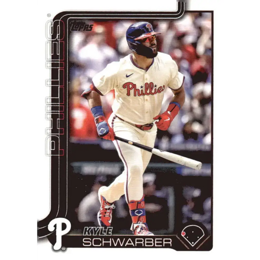 2025 Topps #141 Kyle Schwarber NM-MT Philadelphia Phillies Baseball Card