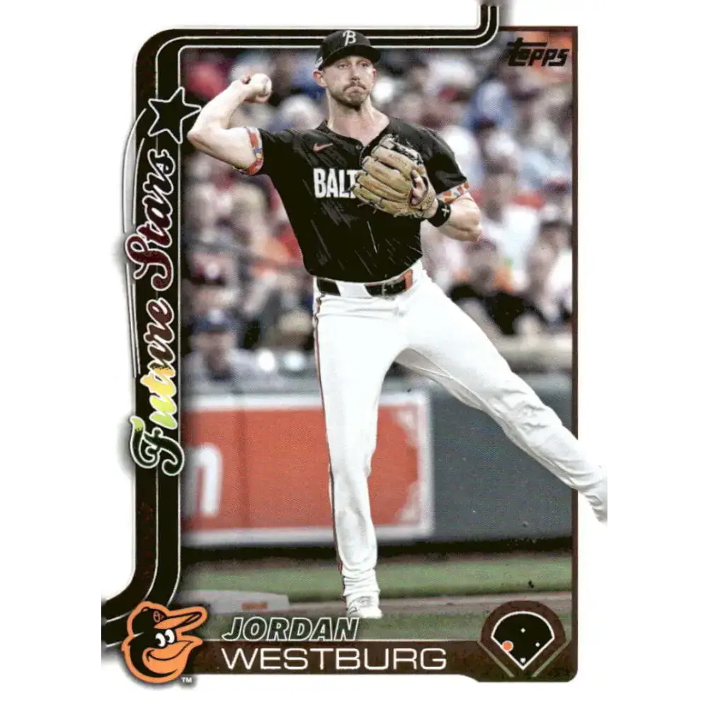 2025 Topps #142 Jordan Westburg NM-MT Baltimore Orioles Baseball Card - Baseball Card Single