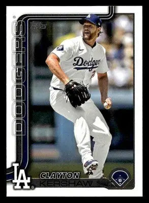 2025 Topps #146 Clayton Kershaw - Baseball Card Single