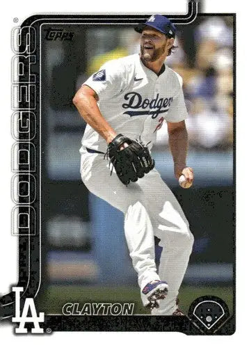 2025 Topps #146 Clayton Kershaw NM-MT Dodgers ID:76956 - Baseball Card Single