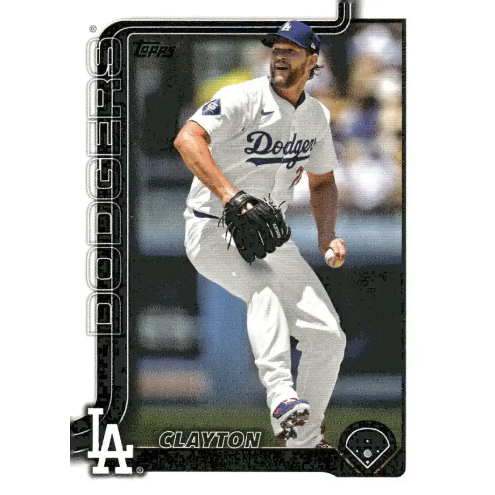2025 Topps #146 Clayton Kershaw NM-MT Los Angeles Dodgers Baseball Card - Baseball Card Single