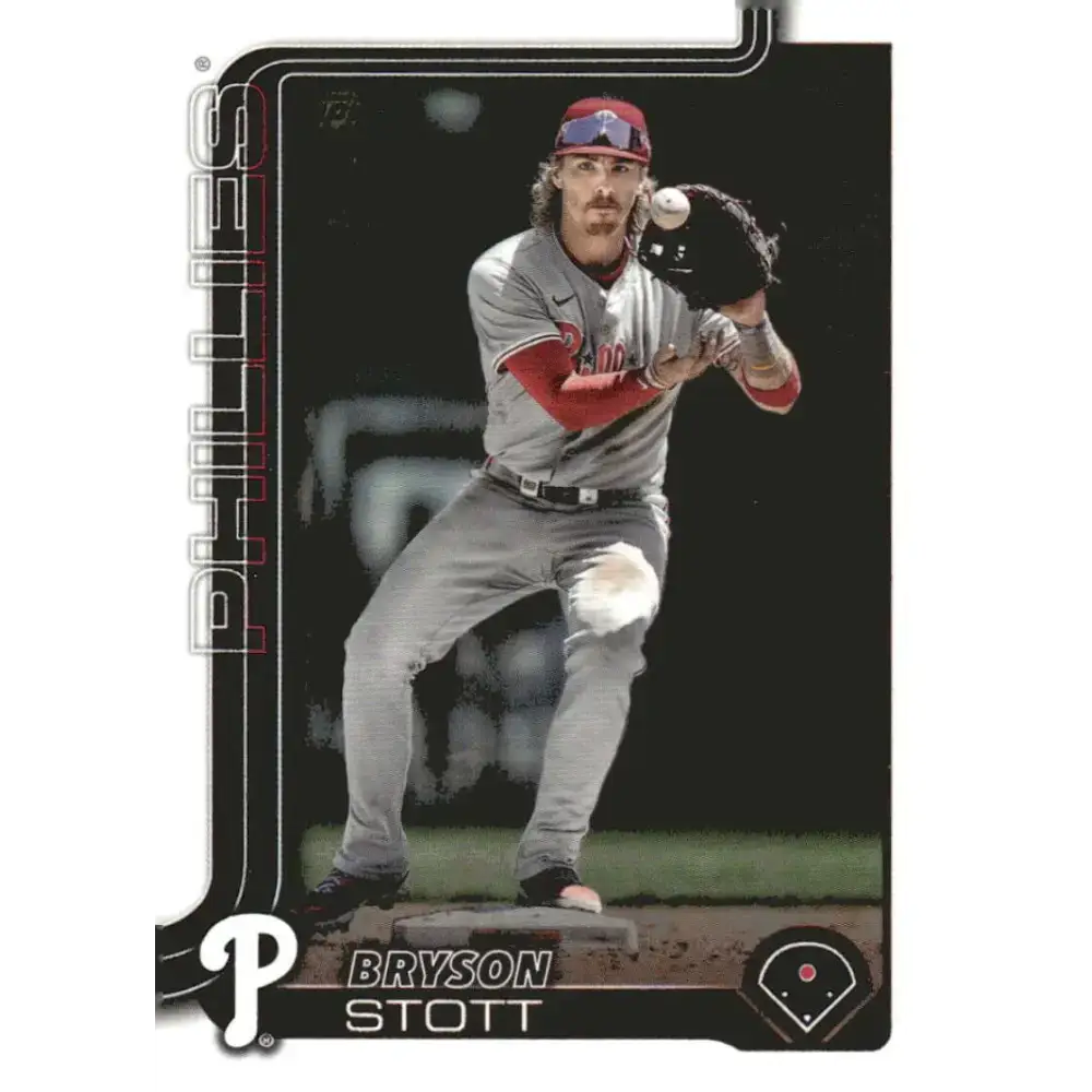 2025 Topps #147 Bryson Stott NM-MT Philadelphia Phillies Baseball Card - Baseball Card Single