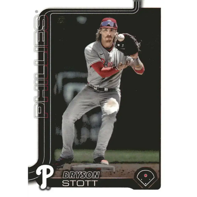 2025 Topps #147 Bryson Stott NM-MT Philadelphia Phillies Baseball Card - Baseball Card Single