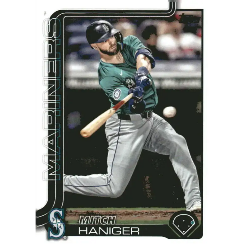 2025 Topps #15 Mitch Haniger NM-MT Seattle Mariners Baseball Card - Baseball Card Single