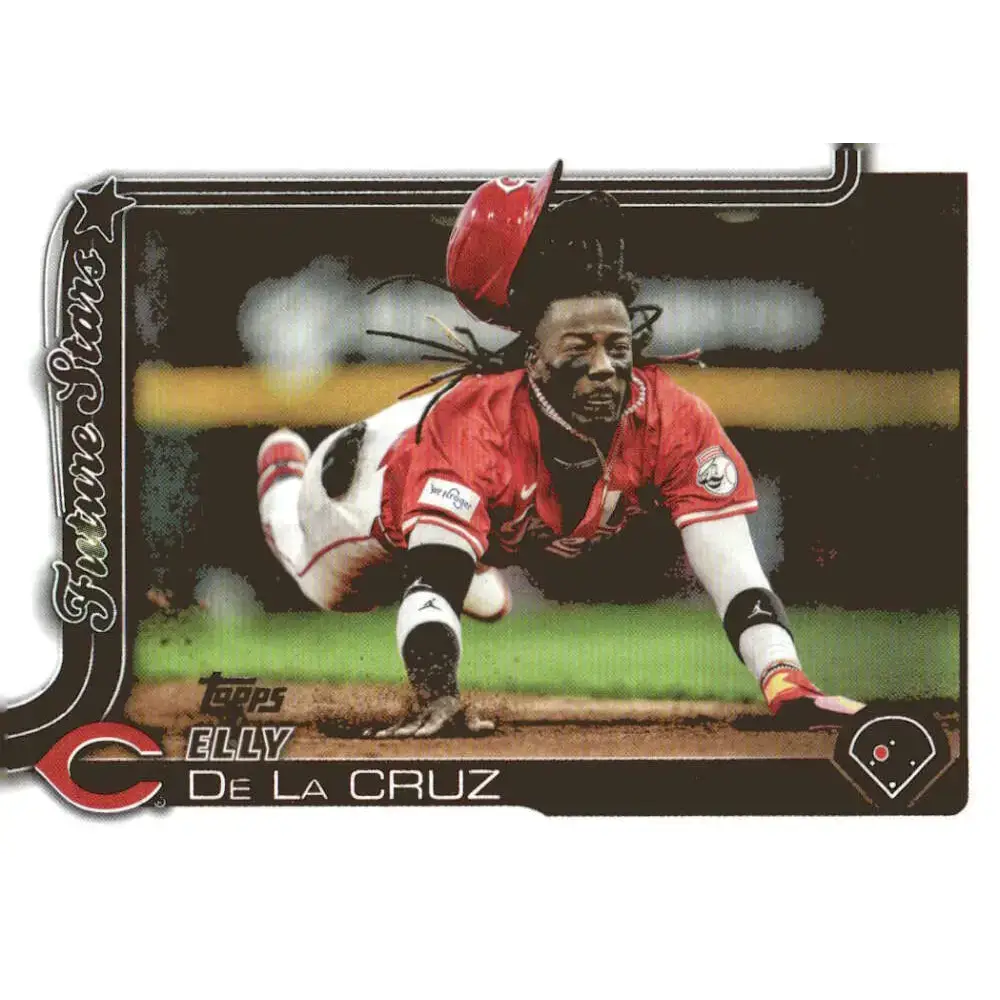 2025 Topps #150 Elly De La Cruz NM-MT Cincinnati Reds Baseball Card - Baseball Card Single